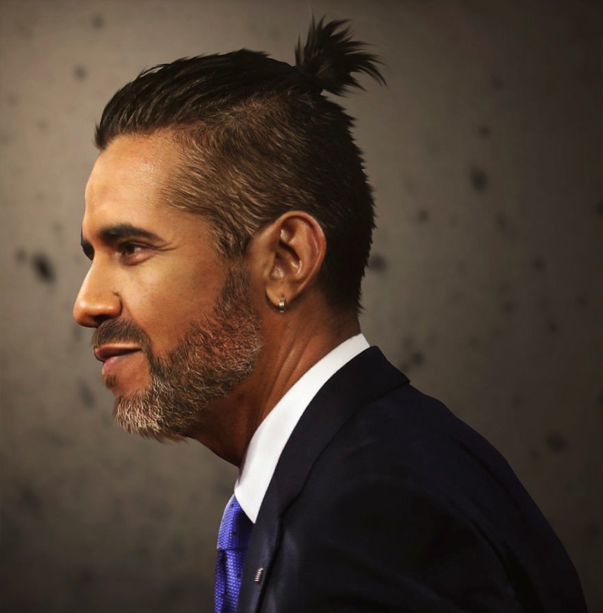 Ξεκαρδιστικό: Ομπάμα, Πούτιν και Κιμ Γιονγκ-ουν με κοτσιδάκια [εικόνες]  | iefimerida.gr 0