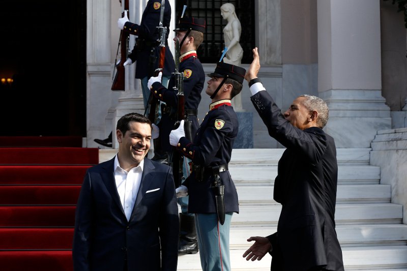 Ο Ομπάμα στην Αθήνα -Σήμερα η ξενάγηση στην Ακρόπολη | iefimerida.gr 4