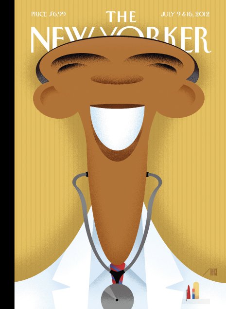 Ο Ομπάμα γιατρός στο εξώφυλλο του New Yorker [εικόνα] | iefimerida.gr 0