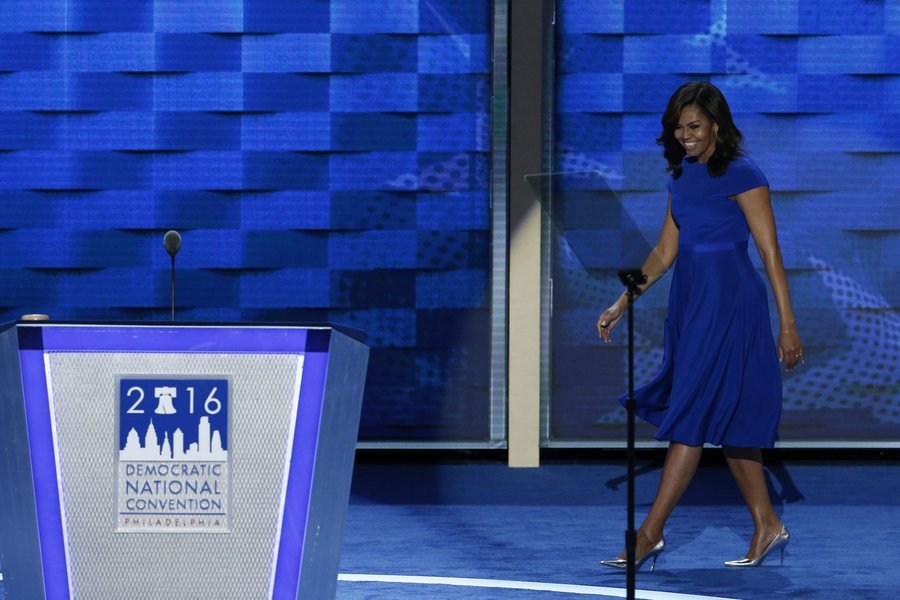 Η Μισέλ Ομπάμα τους μάγεψε όλους ξανά -Με τα λόγια της, αλλά και με την εμφάνισή της [εικόνες] | iefimerida.gr 6