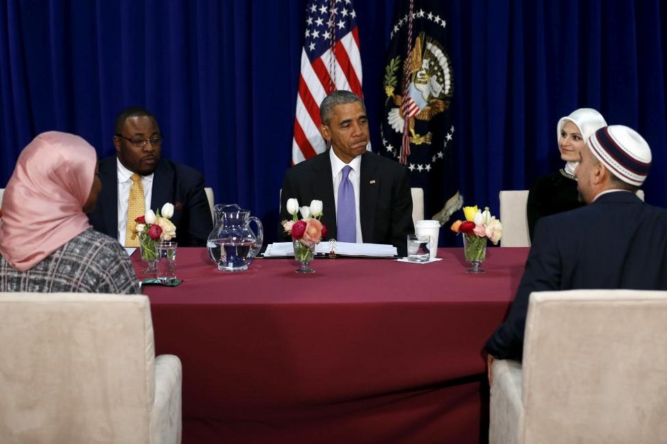 Ο Ομπάμα για πρώτη φορά σε τζαμί στις ΗΠΑ [εικόνες] | iefimerida.gr 2