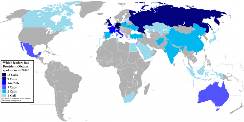 Αποκάλυψη: Με ποια γυναίκα μιλάει συχνά στο τηλέφωνο ο Ομπάμα -Πόσες φορές έχει μιλήσει με  Ελλάδα [χάρτης] | iefimerida.gr 0