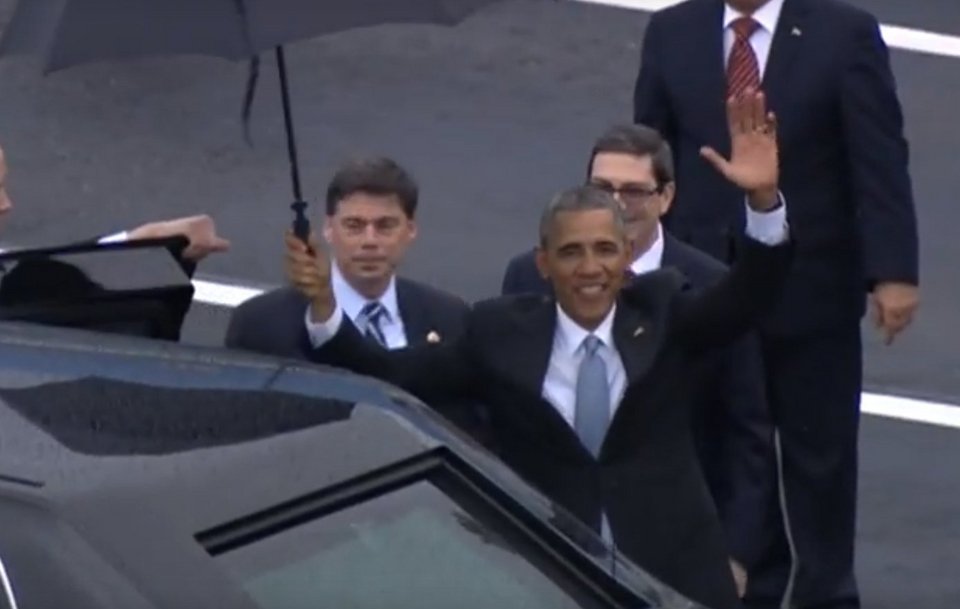 Εφτασε στην Αβάνα ο Ομπάμα και τουίταρε «Πώς πάει Κούβα;» [εικόνες] | iefimerida.gr 3