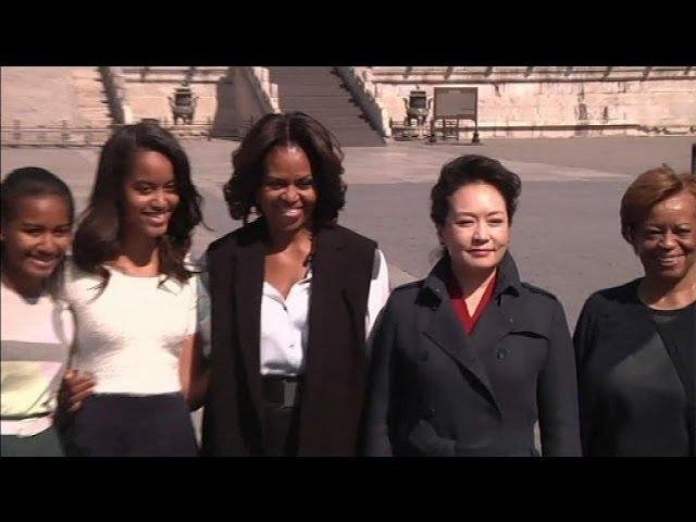 Η Μισέλ Ομπάμα μυείται στο Τάι Τσι και ξετρελαίνει τους Κινέζους [εικόνες&βίντεο] | iefimerida.gr 4