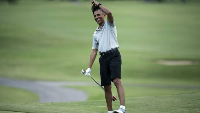 Ακύρωσε το ταξίδι του στις ΗΠΑ ο Νετανιάχου και βγήκε για γκολφ ο Ομπάμα [εικόνες] | iefimerida.gr 0