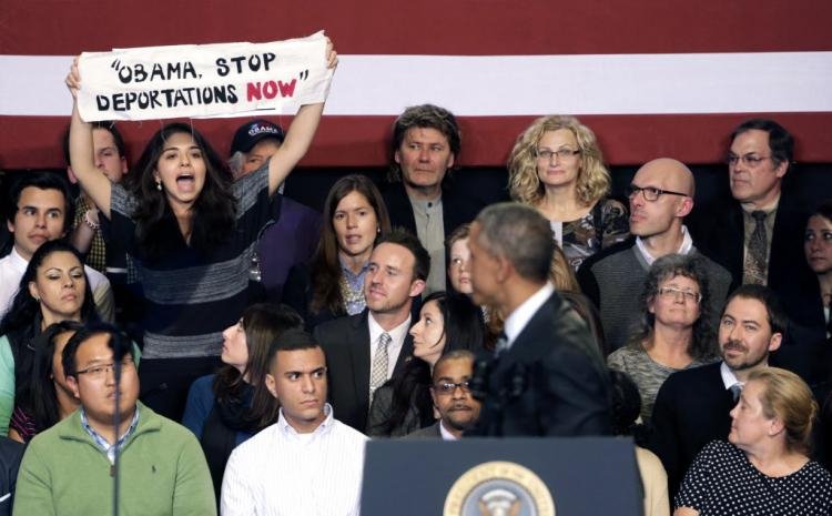 Τα άκουσε στο Σικάγο ο Ομπάμα για τους μετανάστες: Του ζητούν να νομιμοποιήσει περισσότερους [εικόνες & βίντεο] | iefimerida.gr 3