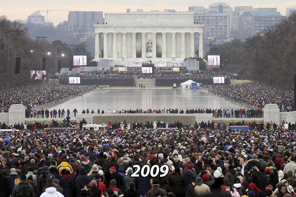 Ψάχνει θεατές ο Τραμπ για την ορκωμοσία -Καμία σχέση με την τελετή Ομπάμα [εικόνες] | iefimerida.gr 5