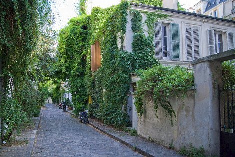 Η γραφικότερη οδός του Παρισιού με το ελληνικό όνομα: Περπατώντας στο πλακόστρωτο, κατάφυτο σοκάκι [εικόνες] | iefimerida.gr 2