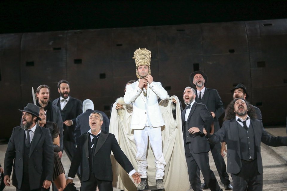 Στη Μόσχα το Εθνικό Θέατρο με τον Οιδίποδα [εικόνες] | iefimerida.gr 0
