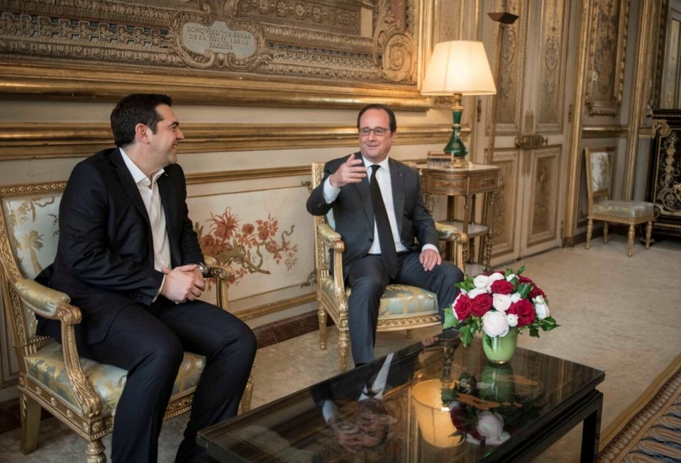 Ο Τσίπρας στο Μέγαρο των Ηλυσίων -Συνάντηση με τον Ολάντ [εικόνες & βίντεο] | iefimerida.gr 4
