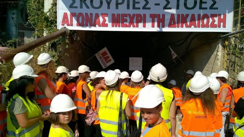 Σκουριές: Βίντεο ντοκουμέντο με μεταλλωρύχο που βρίσκεται για όγδοη ημέρα στις στοές | iefimerida.gr 0