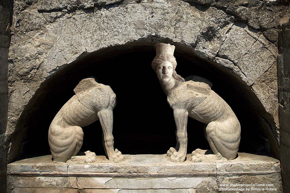 Ετσι ήταν η Σφίγγα της Αμφίπολης πριν από την αφαίρεση της κεφαλής [εικόνα] | iefimerida.gr 0