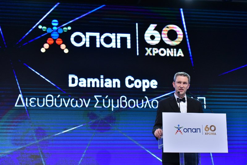 Ντάμιαν Κόουπ Διευθύνων Σύμβουλος ΟΠΑΠ
