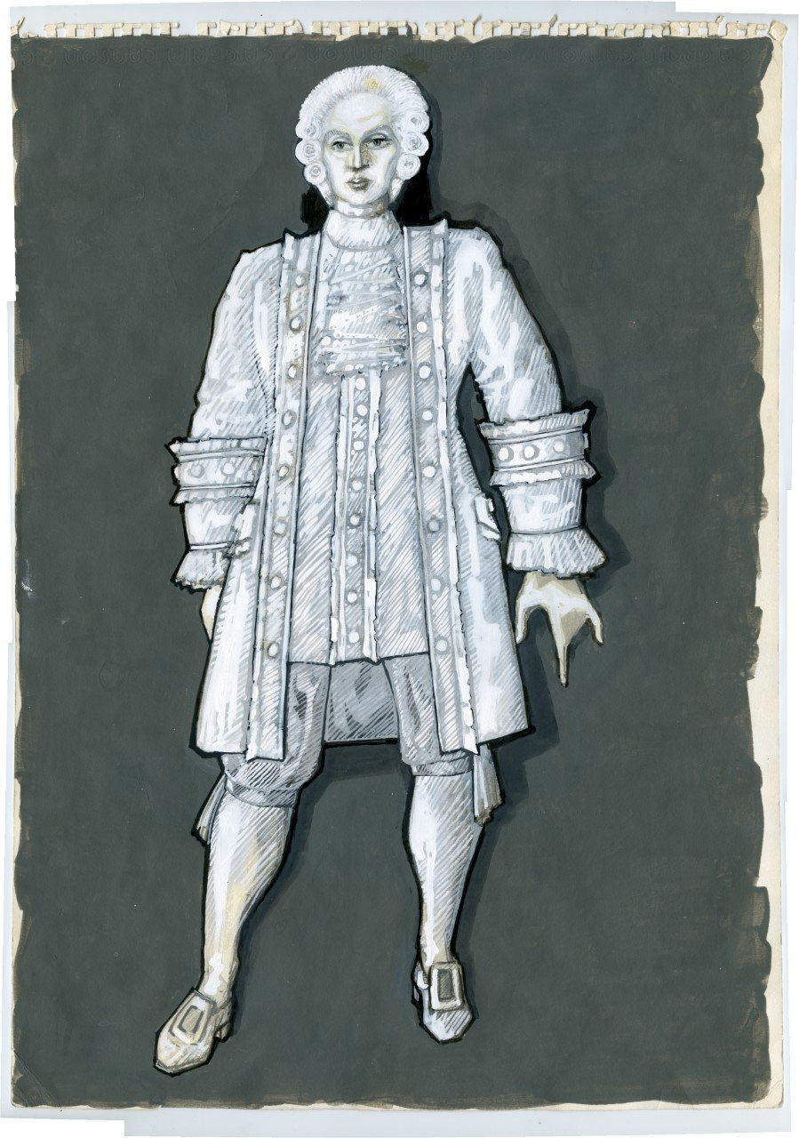 Περίτεχνα κοστούμια και μακέτες του Δαμιανού Ζαρίφη για το θέατρο και την όπερα [εικόνες] | iefimerida.gr 4