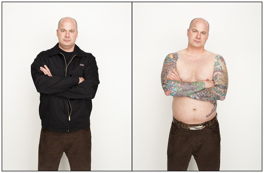 Ιδού πως είναι οι συνηθισμένοι άνθρωποι όταν γδύνονται -Αφθονη σάρκα και πολύχρωμα τατουάζ  [εικόνες] | iefimerida.gr 6