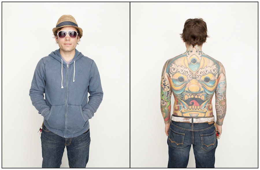 Ιδού πως είναι οι συνηθισμένοι άνθρωποι όταν γδύνονται -Αφθονη σάρκα και πολύχρωμα τατουάζ  [εικόνες] | iefimerida.gr 7