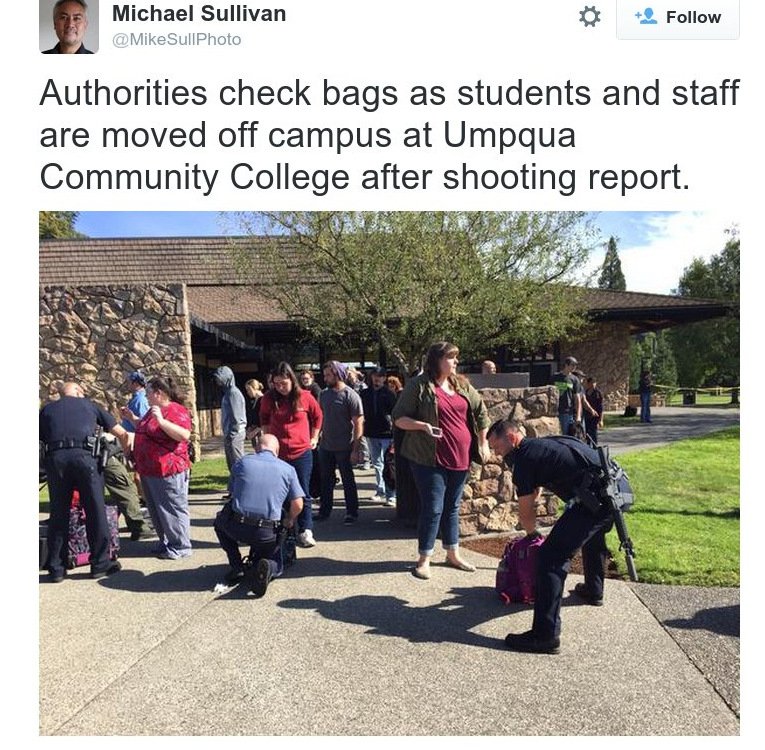Μακελειό σε κολέγιο στο Ορεγκον: Πάνω από 13 νεκροί - Νεκρός ο δράστης [εικόνες & βίντεο] | iefimerida.gr 2