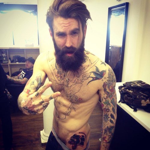 Ρικι Χαλ: Το μοντέλο με τα τατουάζ που έφερε στη μόδα τους hipsters [εικόνες] | iefimerida.gr 4