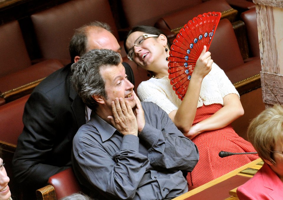 Το backstage της ορκωμοσίας των 300 της Βουλής[εικόνες] | iefimerida.gr 16