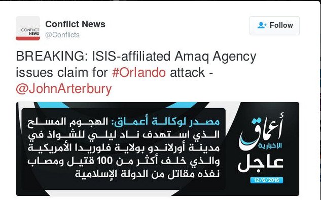 O ISIS ανέλαβε την ευθύνη για το μακελειό με τους 50 νεκρούς στο Ορλάντο | iefimerida.gr 0