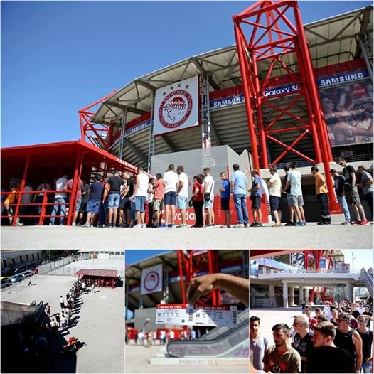 Ολυμπιακός: Ουρές για ένα εισιτήριο του ματς με την Παρτιζάν [εικόνες] | iefimerida.gr 0