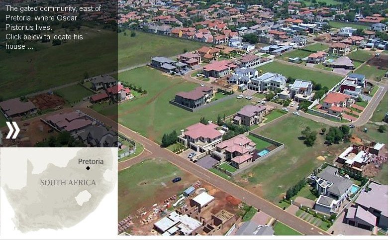 Υπόθεση Πιστόριους: Λεπτομερής περιήγηση στα ενδότερα της οικίας όπου έγινε η δολοφονία [εικόνες] | iefimerida.gr 0