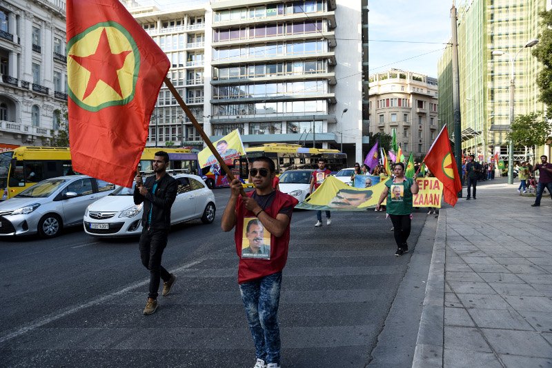 Πορεία Κούρδων στο κέντρο της Αθήνας για την απελευθέρωση του Οτσαλάν [εικόνες] | iefimerida.gr 5