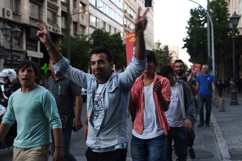 Πορεία Κούρδων στο κέντρο της Αθήνας για την απελευθέρωση του Οτσαλάν [εικόνες] | iefimerida.gr 6