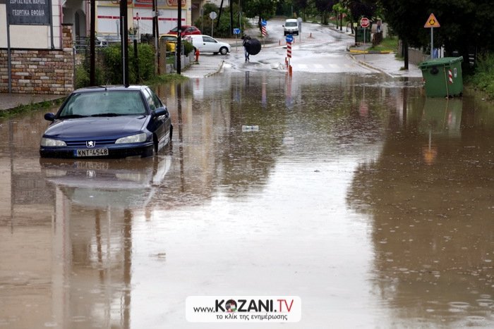 Πλημμύρες σε Κοζάνη, χαλάζι σε Ιωάννινα, Κέρκυρα, Αγρίνιο [εικόνες & βίντεο] | iefimerida.gr 6