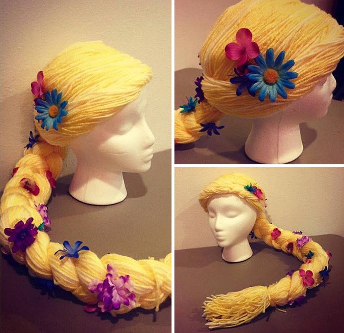 Μια υπέροχη μαμά: Πλέκει πριγκιπικές περούκες για κοριτσάκια που πάσχουν από καρκίνο [εικόνες]  | iefimerida.gr 3