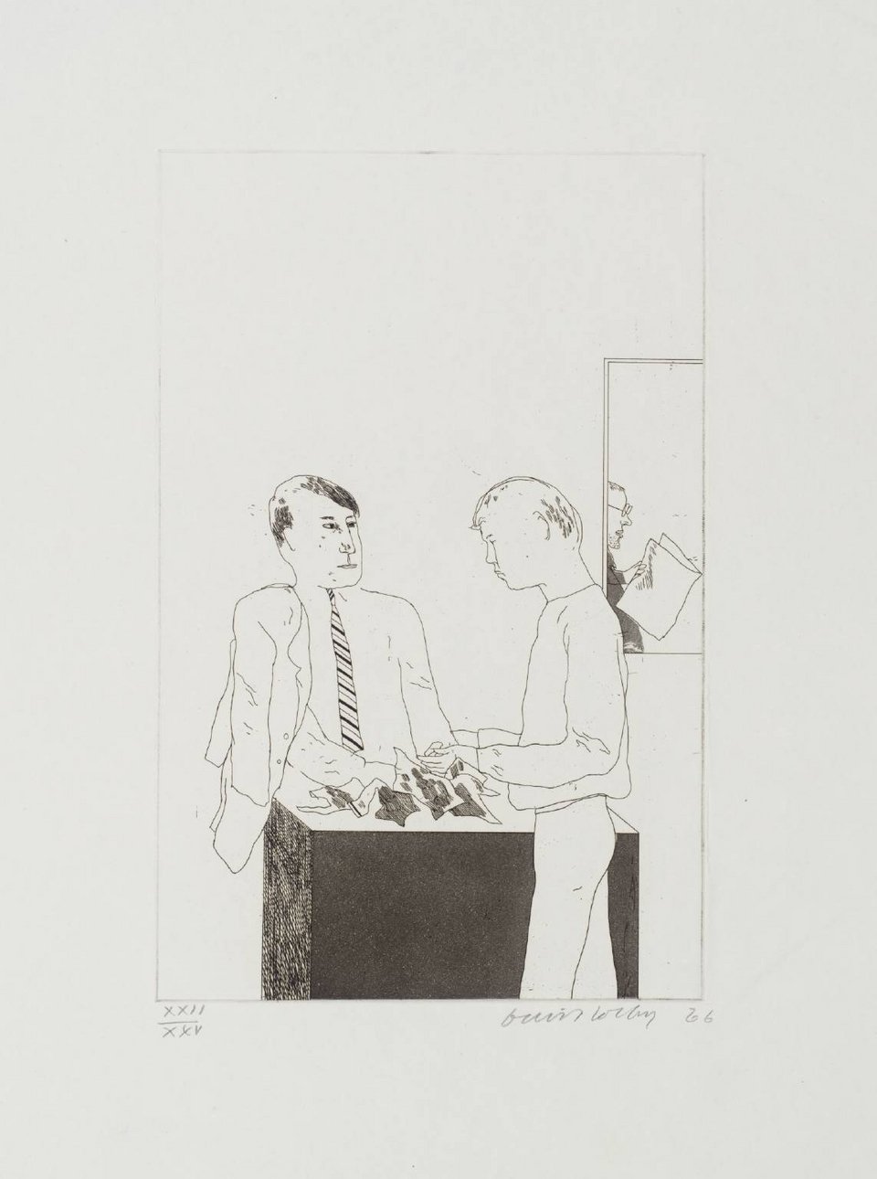 Αυτές είναι οι περίφημες ομοερωτικές εικονογραφήσεις του Ντέιβιντ Χόκνεϊ σε ποιήματα του Καβάφη [εικόνες] | iefimerida.gr 8