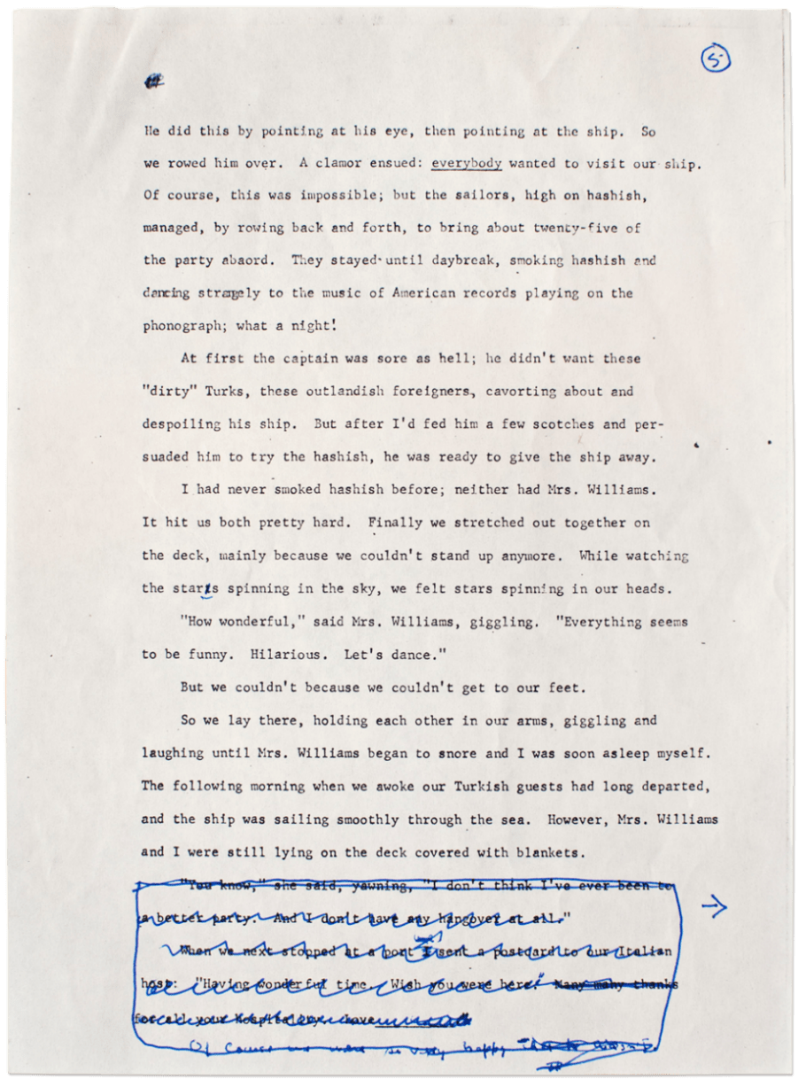 Η κρουαζιέρα στην Ελλάδα και η συνάντηση με  την Ευγενία Νιάρχου στις χαμένες σελίδες του Tρούμαν Καπότε [ντοκουμέντο] | iefimerida.gr 5