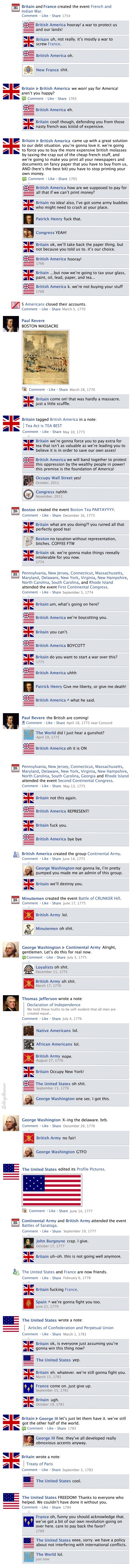 Πως θα ήταν η παγκόσμια ιστορία αν υπήρχε το facebook; | iefimerida.gr 14