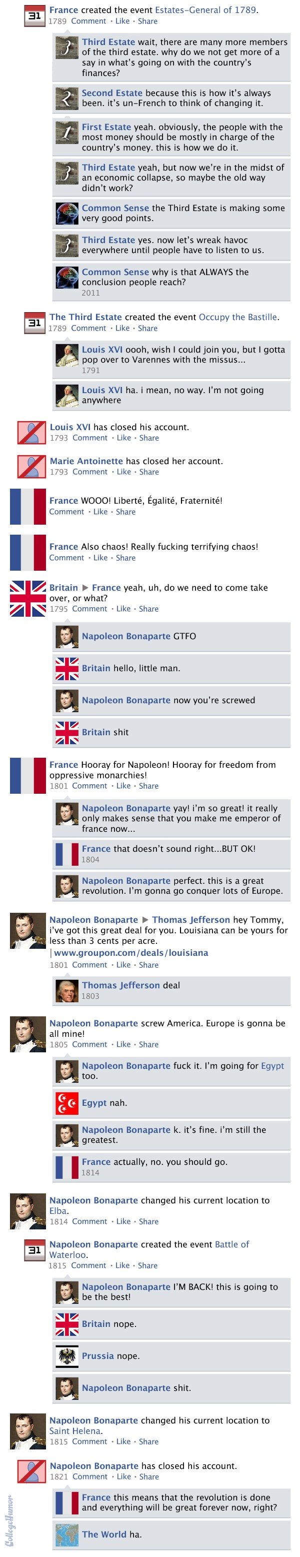 Πως θα ήταν η παγκόσμια ιστορία αν υπήρχε το facebook; | iefimerida.gr 15