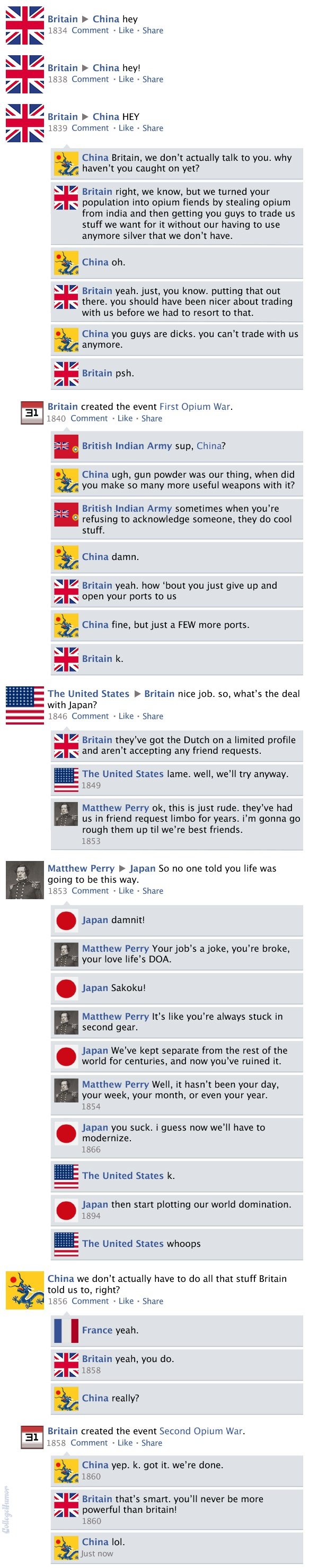 Πως θα ήταν η παγκόσμια ιστορία αν υπήρχε το facebook; | iefimerida.gr 17