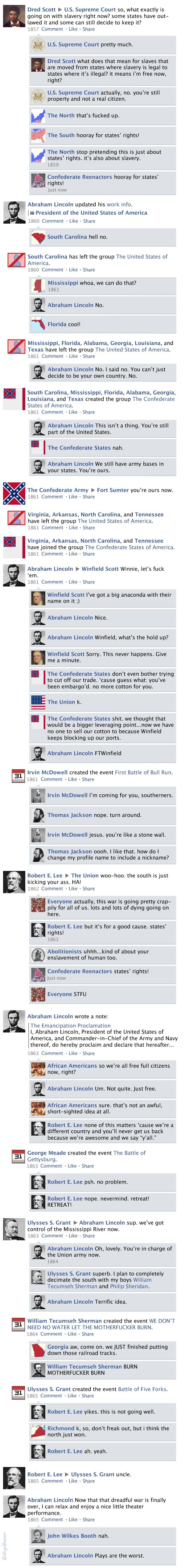 Πως θα ήταν η παγκόσμια ιστορία αν υπήρχε το facebook; | iefimerida.gr 18