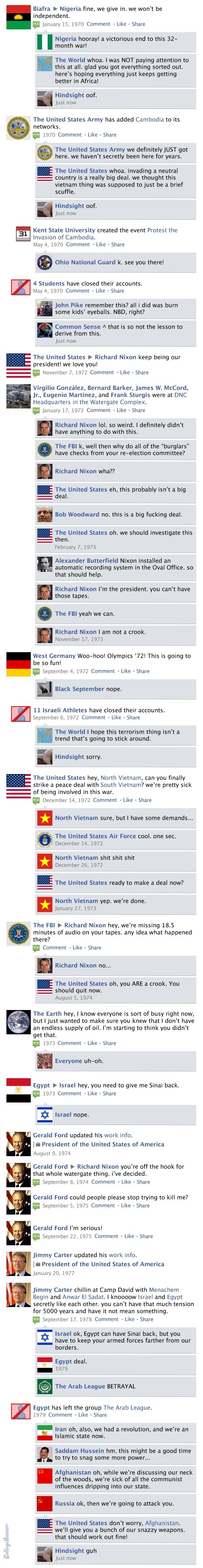 Πως θα ήταν η παγκόσμια ιστορία αν υπήρχε το facebook; | iefimerida.gr 24