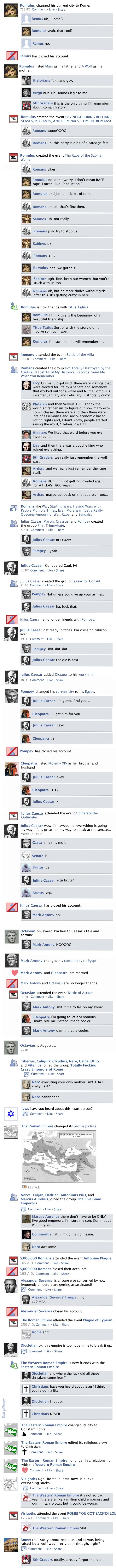Πως θα ήταν η παγκόσμια ιστορία αν υπήρχε το facebook; | iefimerida.gr 5