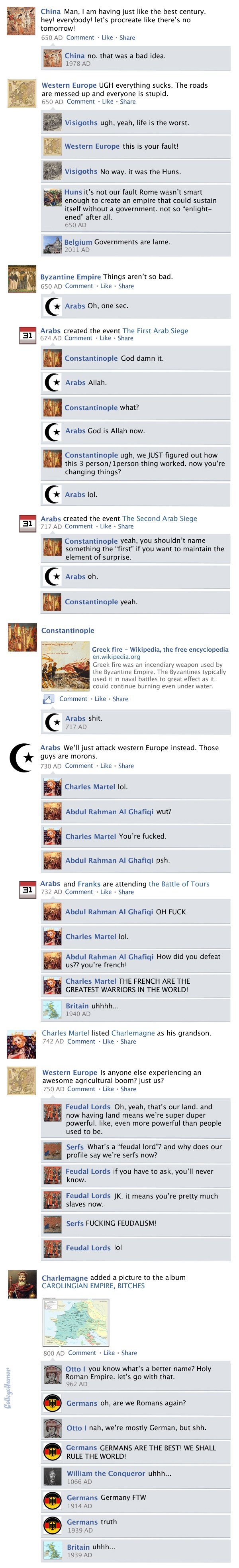 Πως θα ήταν η παγκόσμια ιστορία αν υπήρχε το facebook; | iefimerida.gr 6