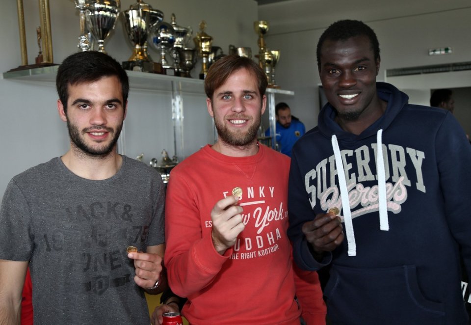 Η ΑΕΚ έκοψε την πρωτοχριονιάτικη πίτα - Στην «Αγιά-Σοφιά» το φλουρί [εικόνες] | iefimerida.gr 4