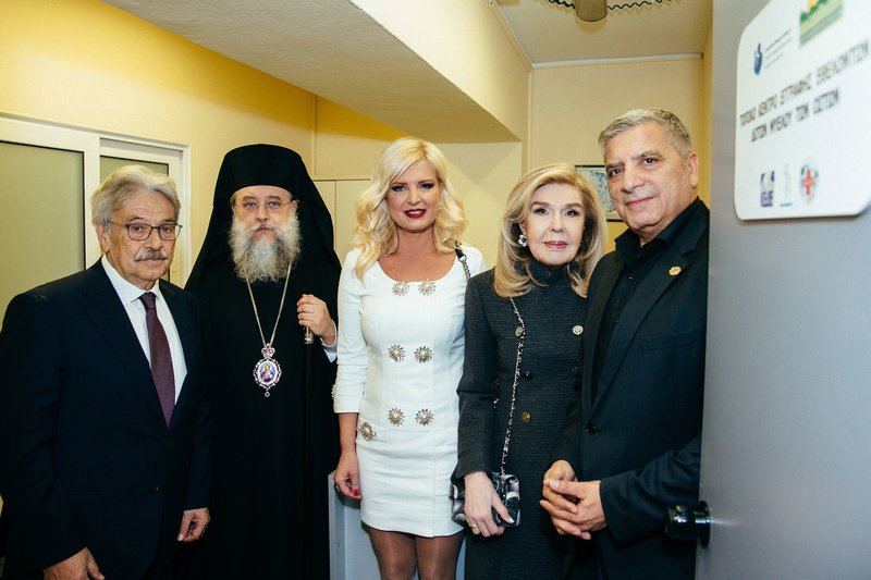 Παναγιώτης Βραχνός, Μητροπολίτης κ. Κύριλλος, Μαρίνα Πατούλη, Μαριάννα Β. Βαρδινογιάννη, Γιώργος Πατούλης