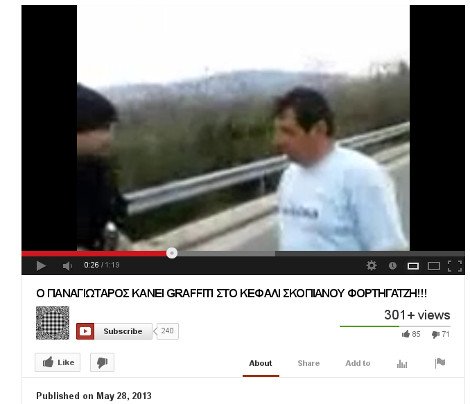 Βίος και πολιτεία του Ηλία Παναγιώταρου: Οταν ο Χρυσαυγίτης εξύβριζε και προπηλάκιζε Σκοπιανό νταλικέρη [βίντεο] | iefimerida.gr 0