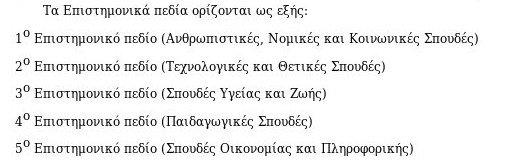 Αυτό είναι το νέο σύστημα εισαγωγής σε ΑΕΙ-ΤΕΙ: Τι αλλάζει [πίνακες] | iefimerida.gr 1