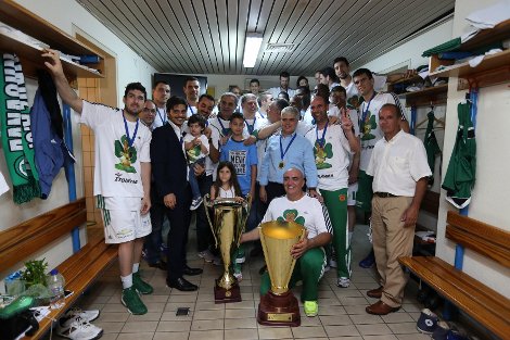 Το πάρτι του νταμπλούχου Παναθηναϊκού στο ΟΑΚΑ [εικόνες] | iefimerida.gr 2