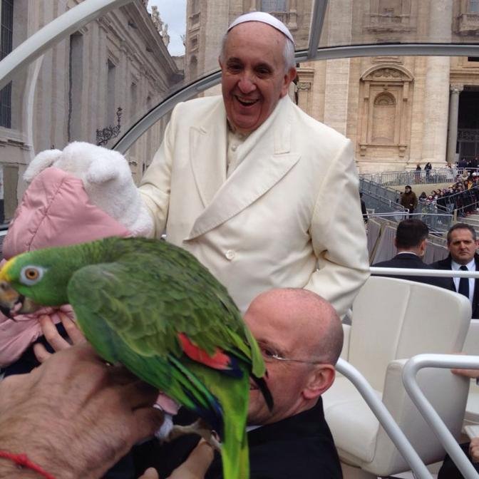 Γιατί ο Πάπας έπιασε το πουλί ενός στρίπερ [εικόνες] | iefimerida.gr 1