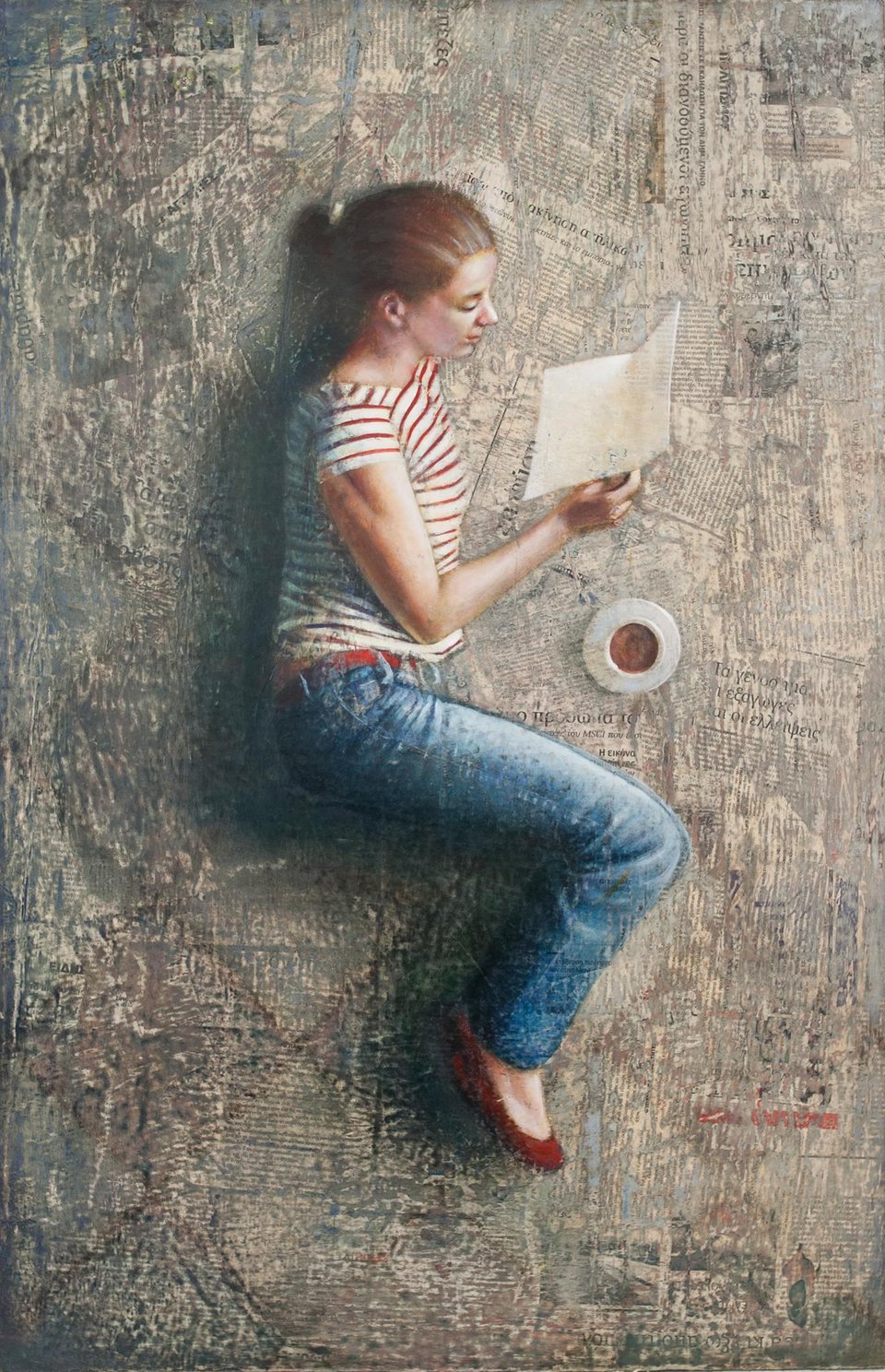 Τα σιωπηλά έργα του Κωνσταντίνου Παπαγεωργίου- Ζωγραφική στην Ελληνοαμερικανική Ενωση [εικόνες] | iefimerida.gr 3