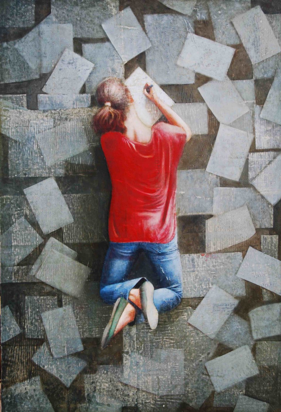 Τα σιωπηλά έργα του Κωνσταντίνου Παπαγεωργίου- Ζωγραφική στην Ελληνοαμερικανική Ενωση [εικόνες] | iefimerida.gr 1