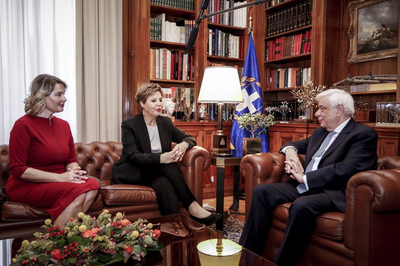 Συνάντηση Παυλόπουλου με Γεροβασίλη και Παπακώστα