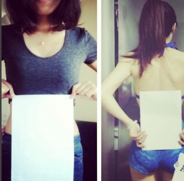 Η νέα εμμονή των γυναικών που ξεπερνά κάθε λογική- Πώς ένα χαρτί Α4 καθορίζει αν είσαι αδύνατη [εικόνες] | iefimerida.gr 2