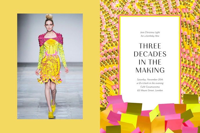 Προσκλητήρια γάμου διά χειρός Μαίρης Κατράντζου -Τόσο φανταστικά, όσο τα φορέματά της [εικόνες] | iefimerida.gr 0